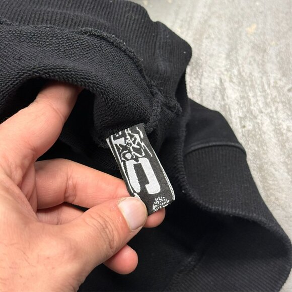 Sp5der P*nk Hoodie Nevermind The Slime Made in USA Cotton Black Oversized XL - Picture 8 of 9